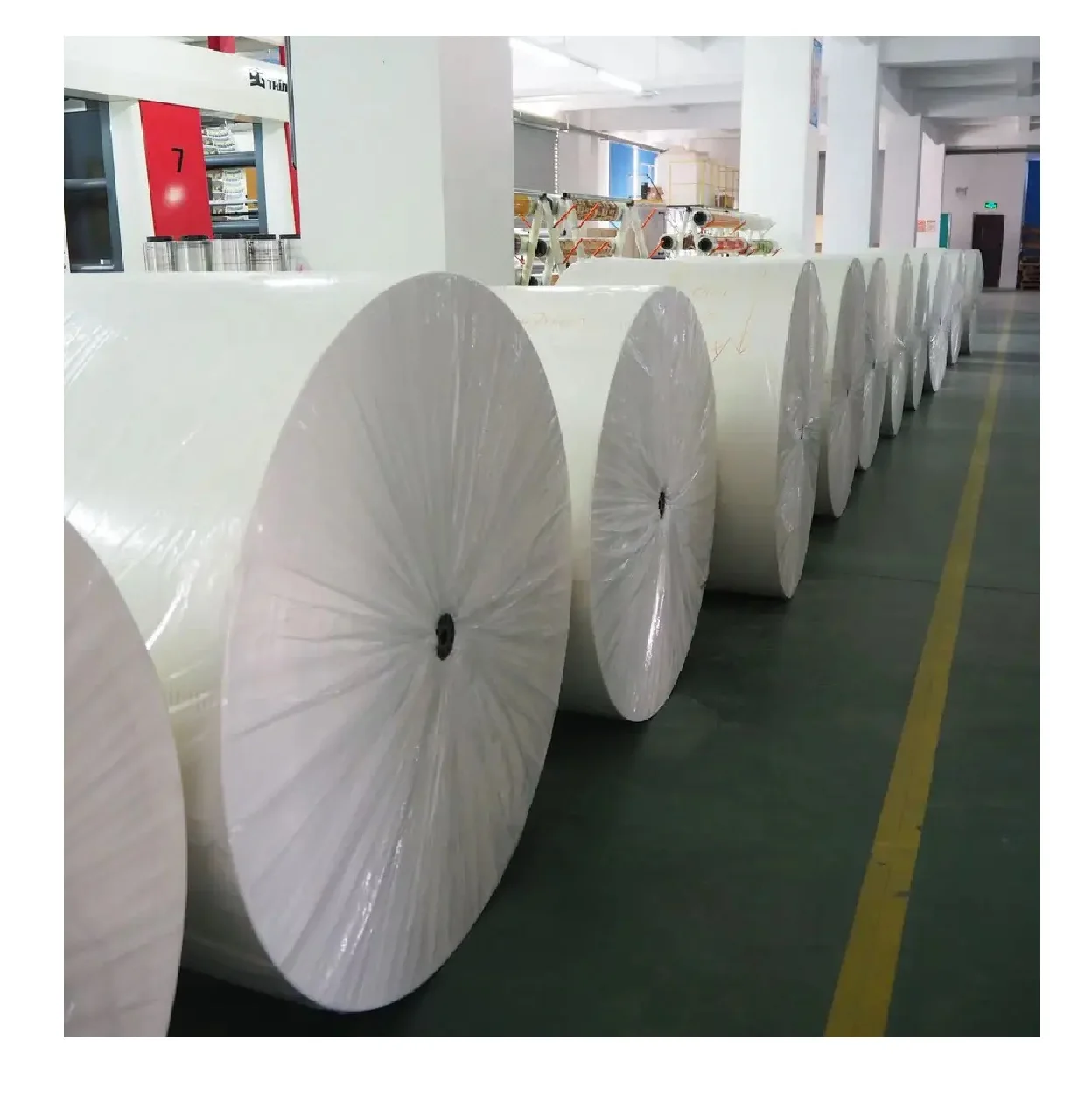 Manufactures Woodfree Offset Paper Roll for Printing Recycled 60gsm 70gsm 80gsm White Craft Paper Waterproof Gift & Craft