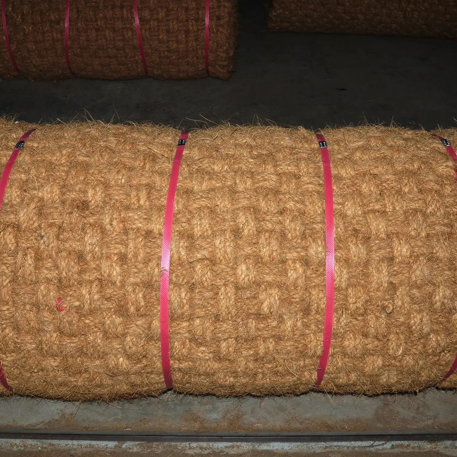 Best selling Coconut Coir Mat Roll Coir rope Brown color Coconut coir mat packaging type bale from Vietnam