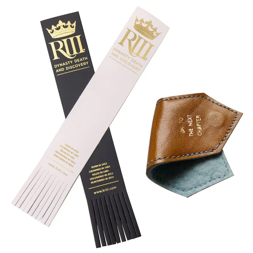 church visitor gift custom bible verses personalized PU leather bookmarks for christian