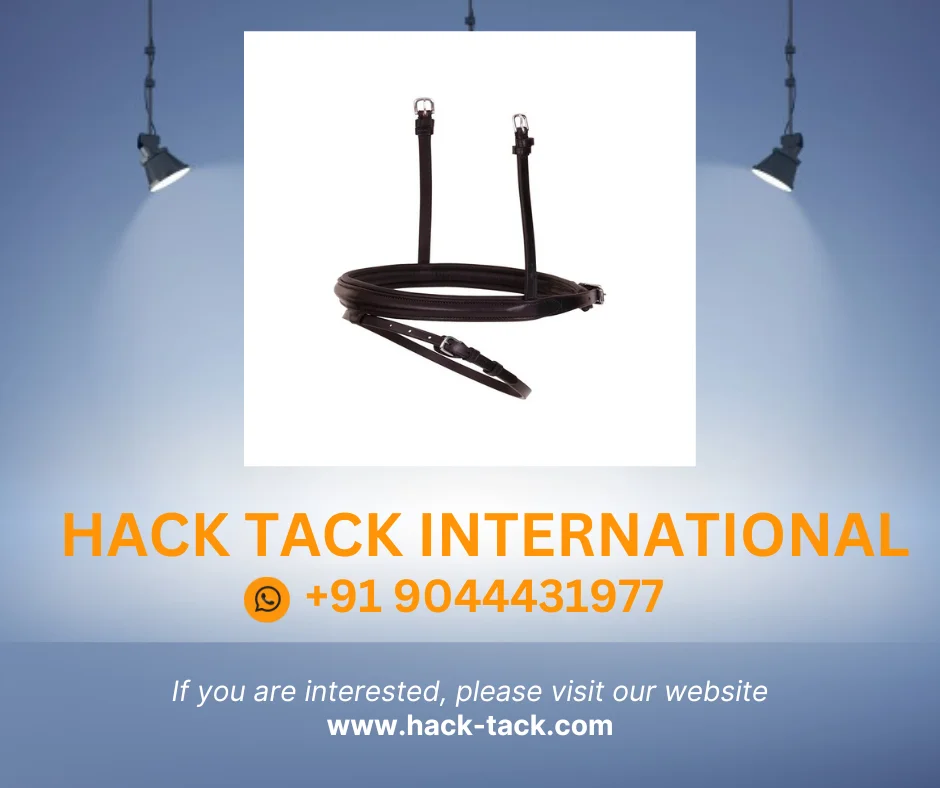 Flash Noseband Anatomic folding  Horse bridle Noseband