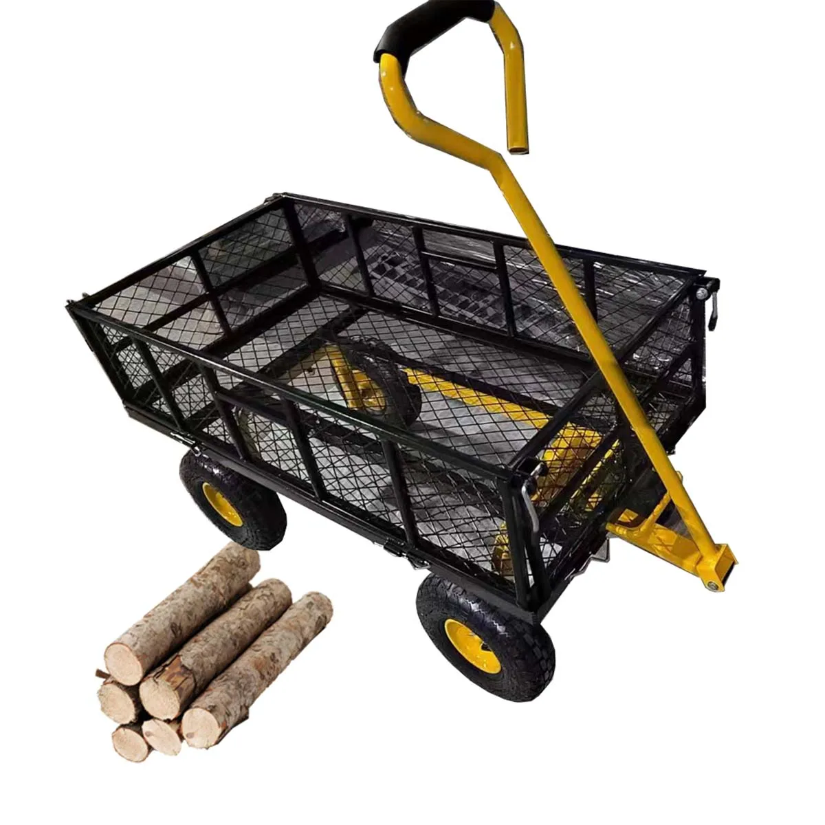 Small trolley wood moving truck household tool small moving truck