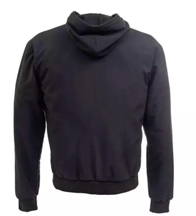 high quality aramid lined padded wholesaler protective Motorcycle Biker Hoodie Jacket Off-Road Racing custom logo size design