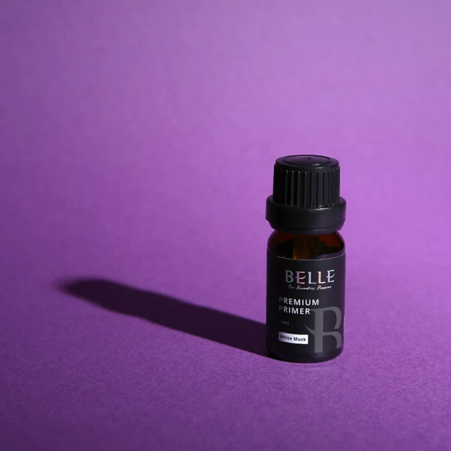 Belle Premium Primer 10ml made in Korea eyelash primer white musk scent Eye lash extensions preparation Fast drying Volume fans