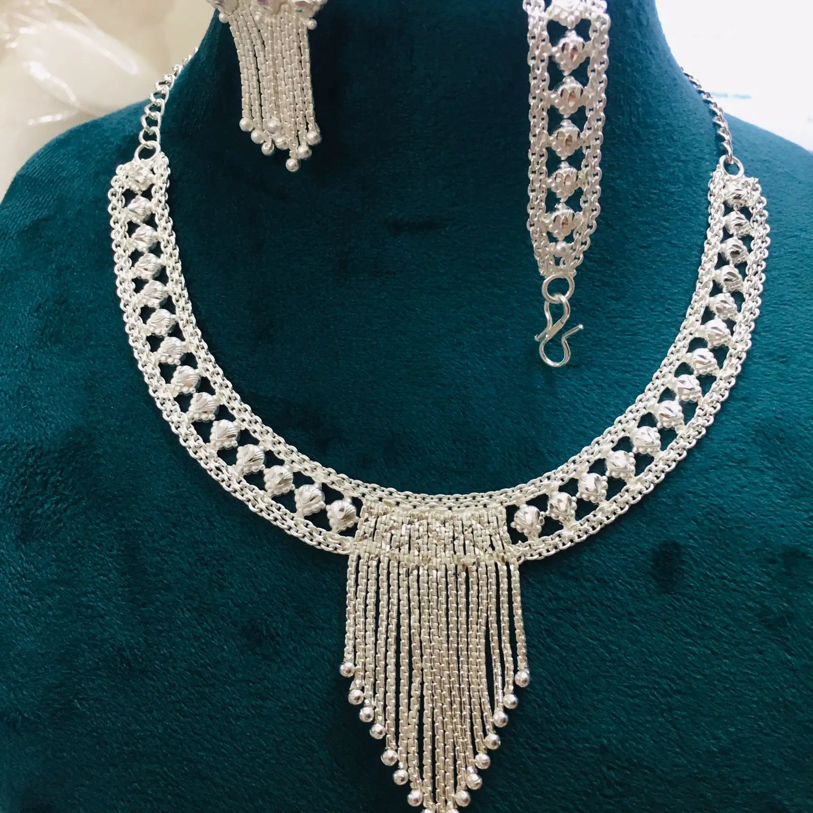 Comoros Mayotte Hot Fast Selling Earings Charms 18k Gold Platted Necklace Sets for Women Wedding and Gift Jewelry