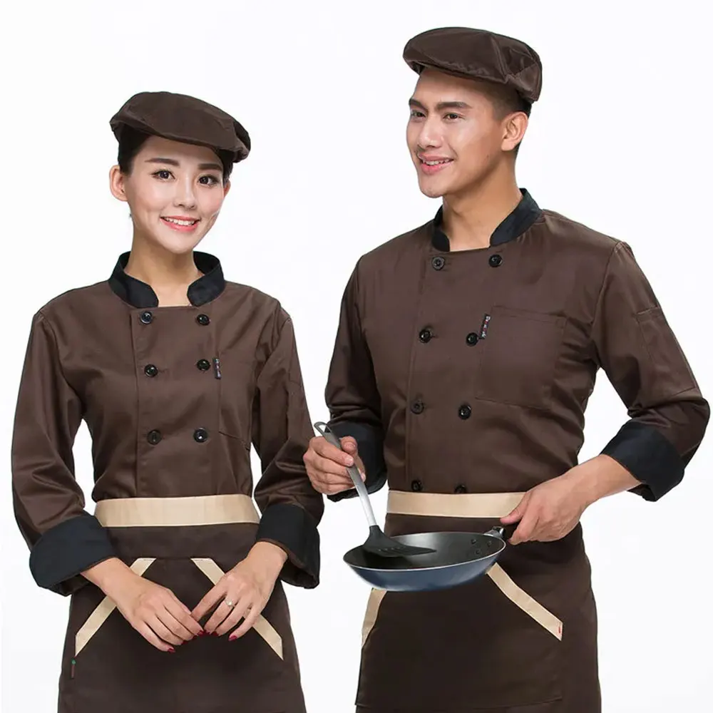 Top Quality Price Hotel Executive Chef Uniform Restaurant Chef Cheap Price Best Selling Chef Uniform