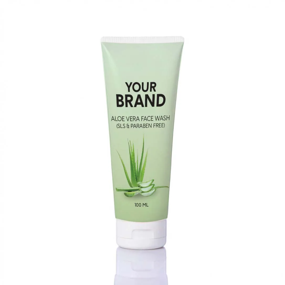 Your Brand Aloe Vera Face Wash (SLS & Paraben Free) - 100ml