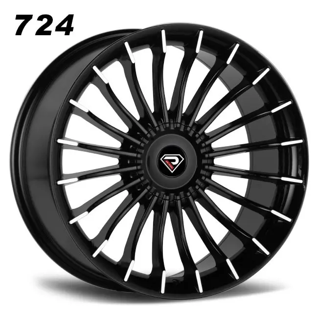 HE724 Alpina B7 5-120 Multi-spokes BMF Alloy wheels forged car rims rep for rep luxury cars