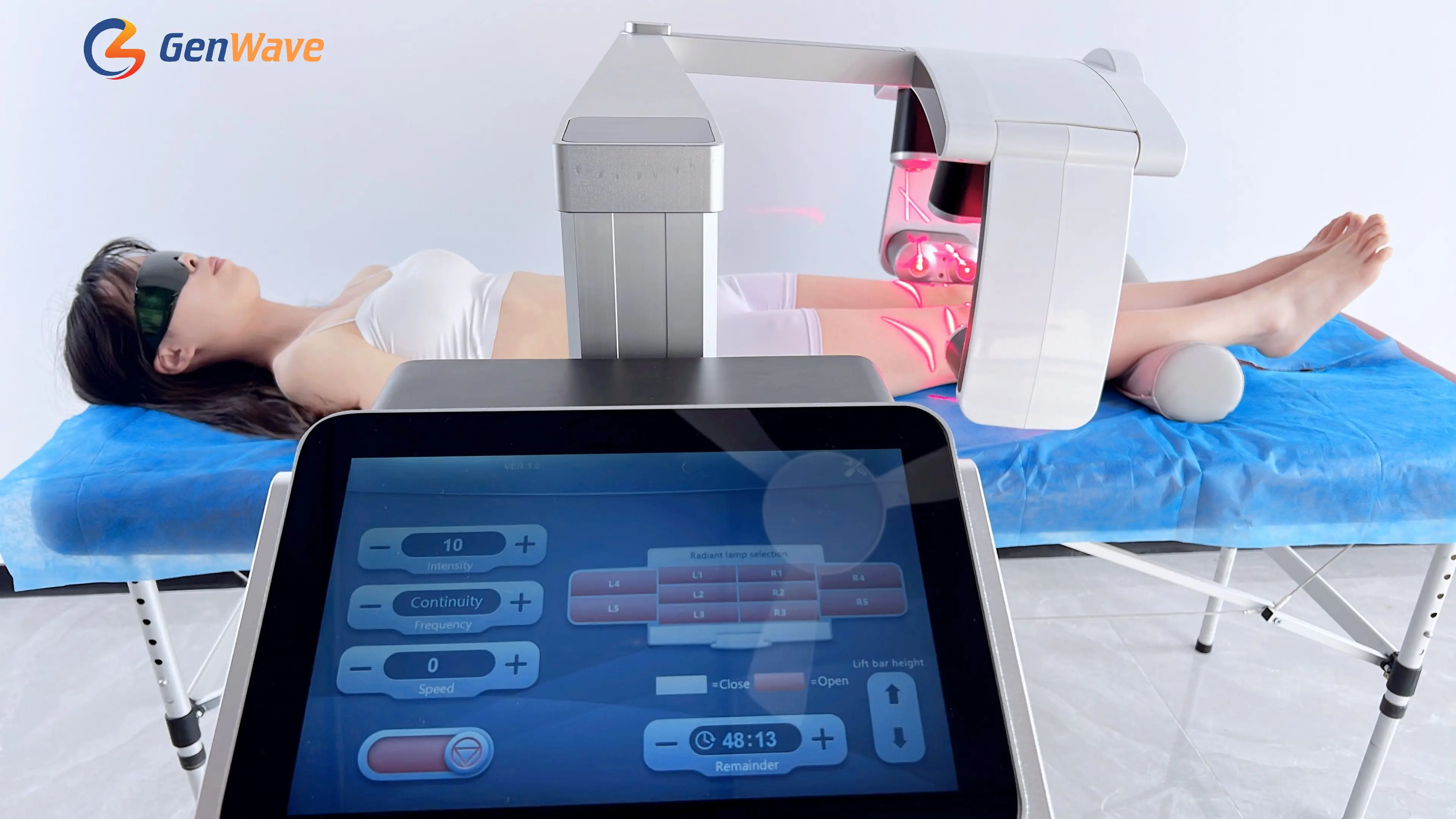 cold light therapy pain relieve 635 405 nm knee care lllt laser therapy device