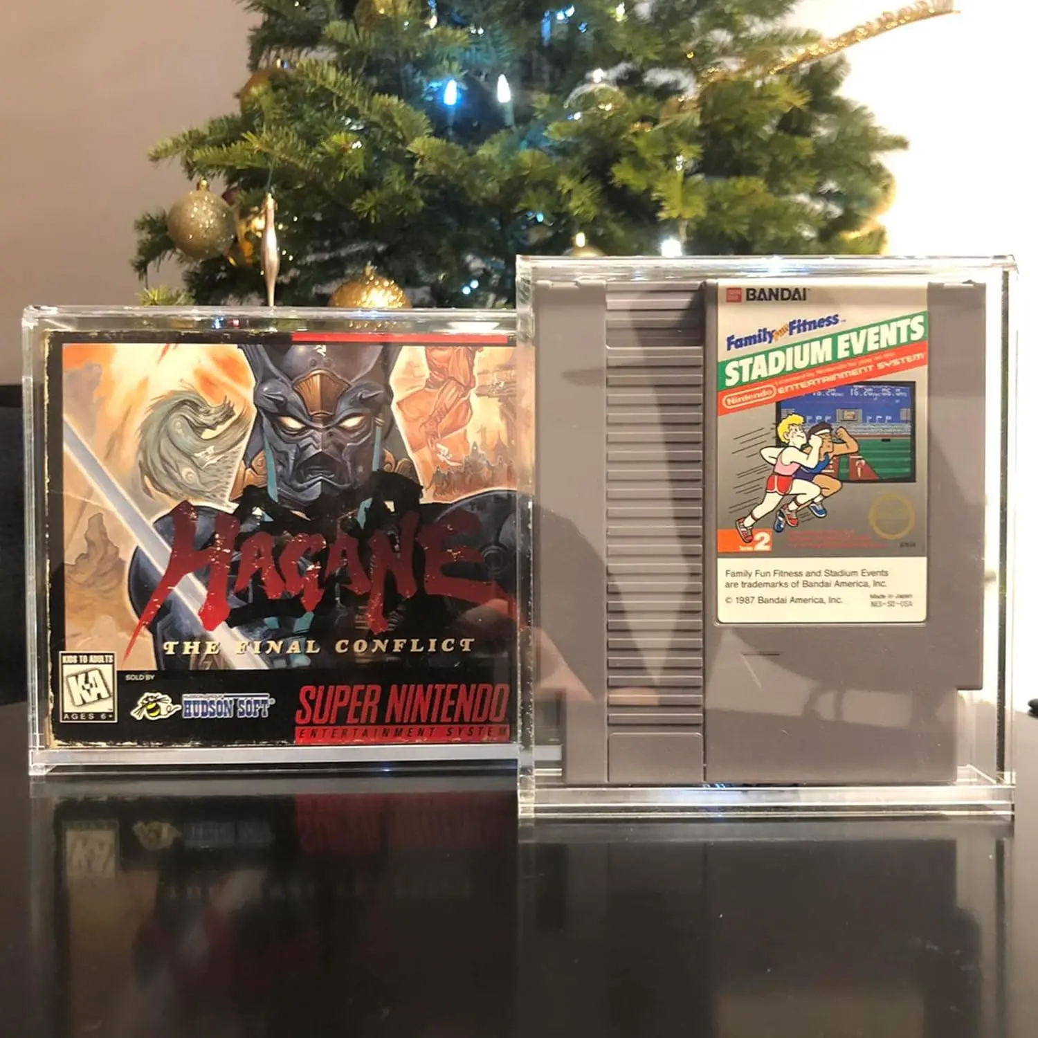 4MM Thick Acrylic Display Protector Compatible Nintendo NES Game Cartridge Anti-Dust Anti-UV Acid-Free Clear Plastic Game Saver