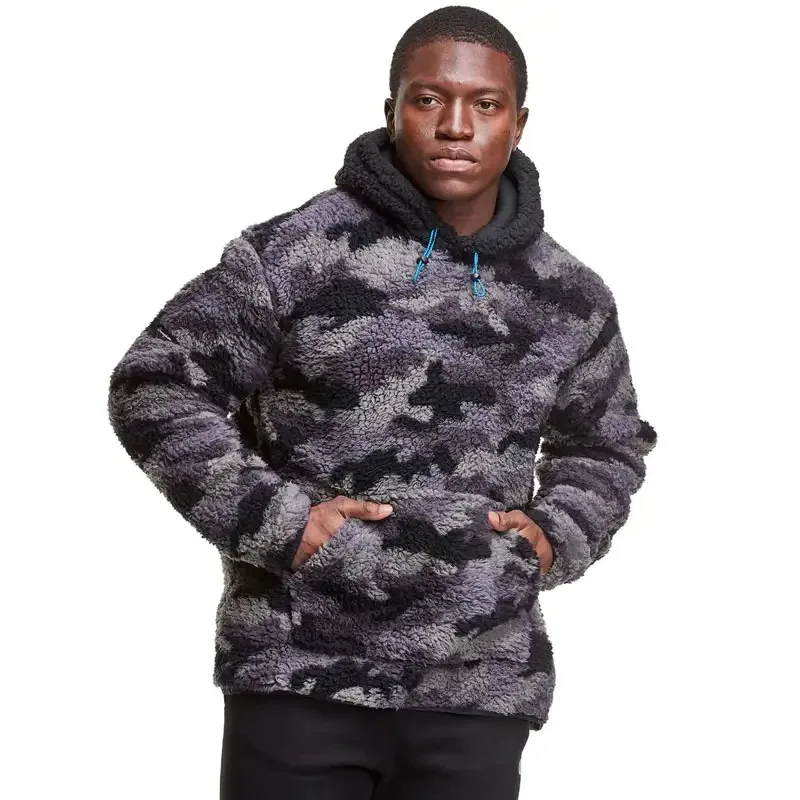 OEM Wholesale 2024 Customize Loose Thick Heavy Ninja Hoodie Fleece Sweatshirts Face Cover Masked Sherpa Ninja Hoodies For Boys