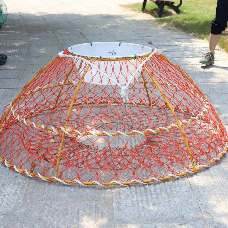 Deep Sea Special Fishing Cage Stainless Steel Welded Impregnated King Crab Trap Aquaculture Trap