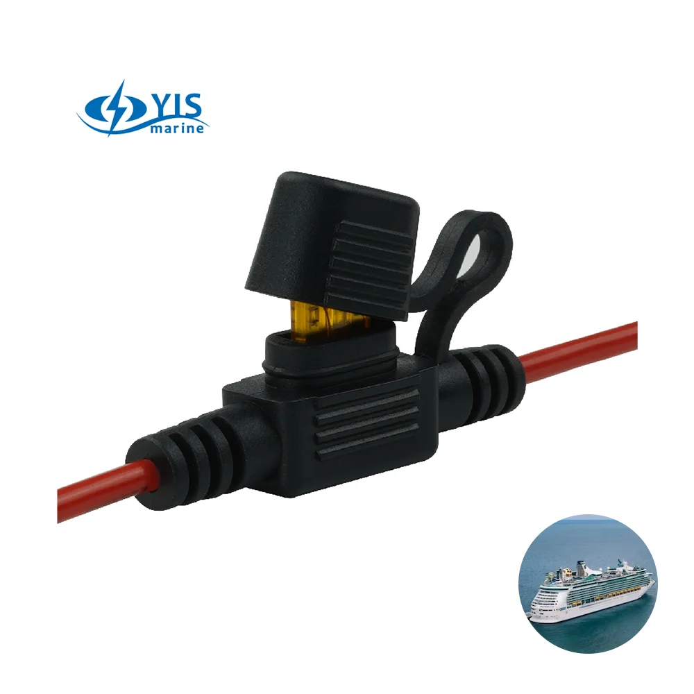 Taiwan product Flexible inline fuse holder ideal for Circuit protection in marine applications