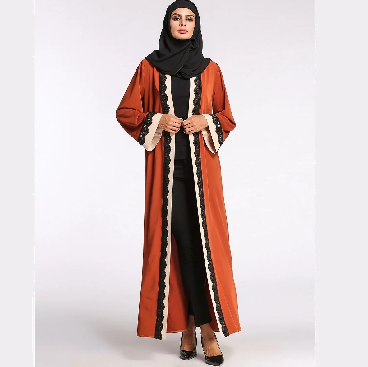 Womens OEM Service Abaya Adults Long Dress Girls Abayas Muslim Clothing Abaya Fashion Hijab Muslim Kaftan Style