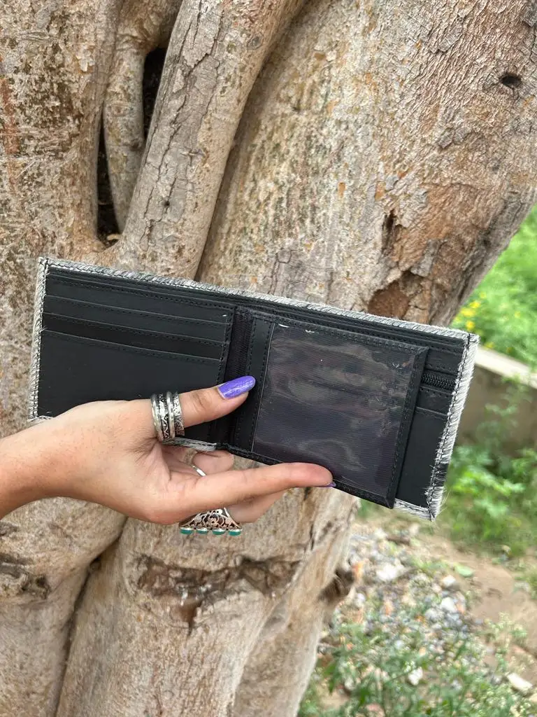 Exclusive Suede Leather Wallet Genuine Leather Personalized Men Handmade Wallet Minimalistic Leather Smart & Slim Wallet for Men