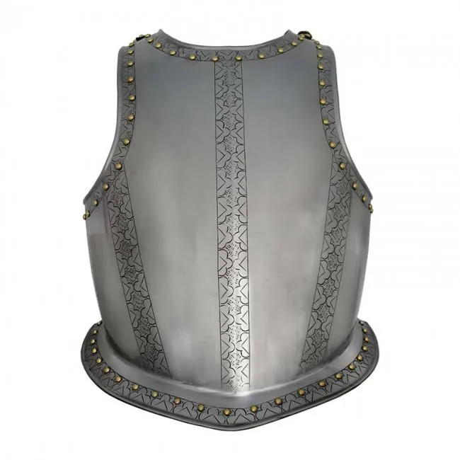Tudor Breastplate - 18 Gauge Ideal for Reenactment Authentic and Durable Historical Replica