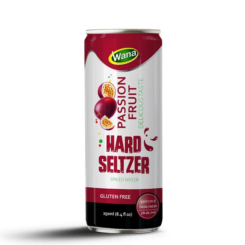 OEM Private Label Hard Seltzer Drink with Lime and Lemon Flavor Top Trending 500ml Beverage from Vietnam Filtered Processed