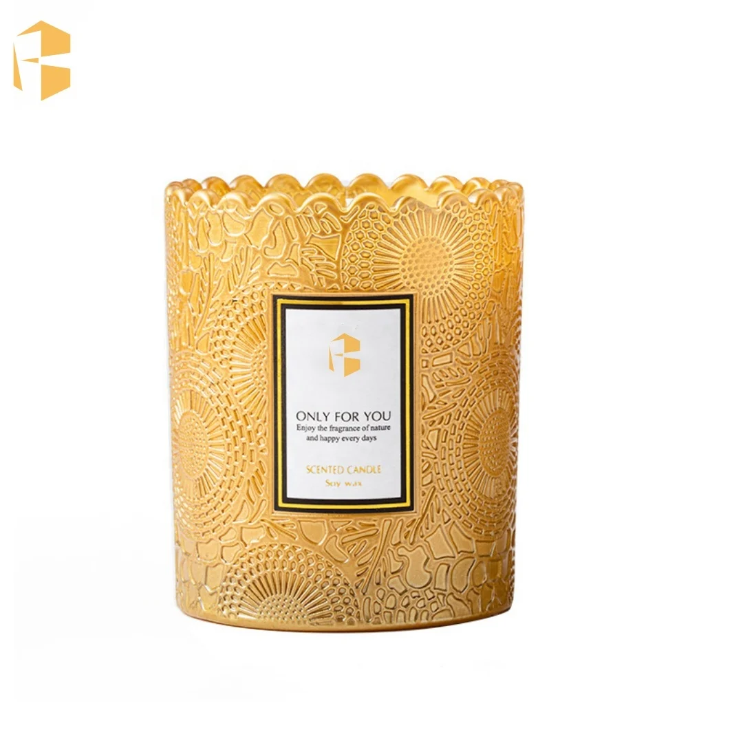 Wholesale High Quality Exclusive Aromatherapy Personalized Natural Soy Wax Scented Candle