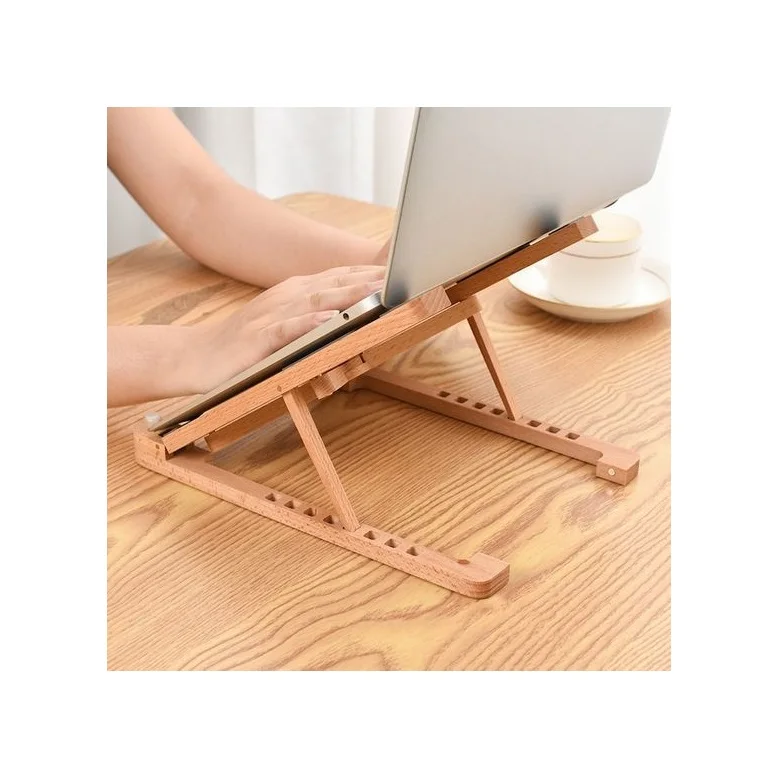 Best Upcoming Product wood Laptop stand Desk Organizer Display Stand for Office Home Management Comfortable wood laptop stand