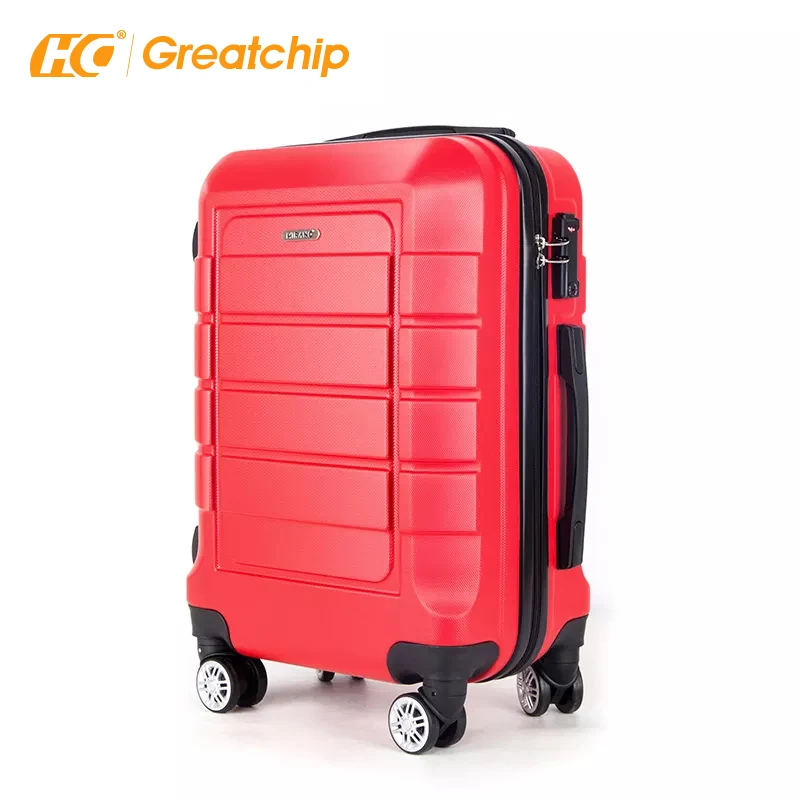 Travel carrier luggage weight scale smart suitcase with usb charging