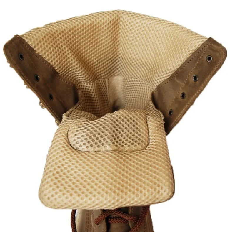 Sturdy armor Botas Bottes Black Boots Tactical Waterproof Shoes Leather Outdoor Hiking Shoes