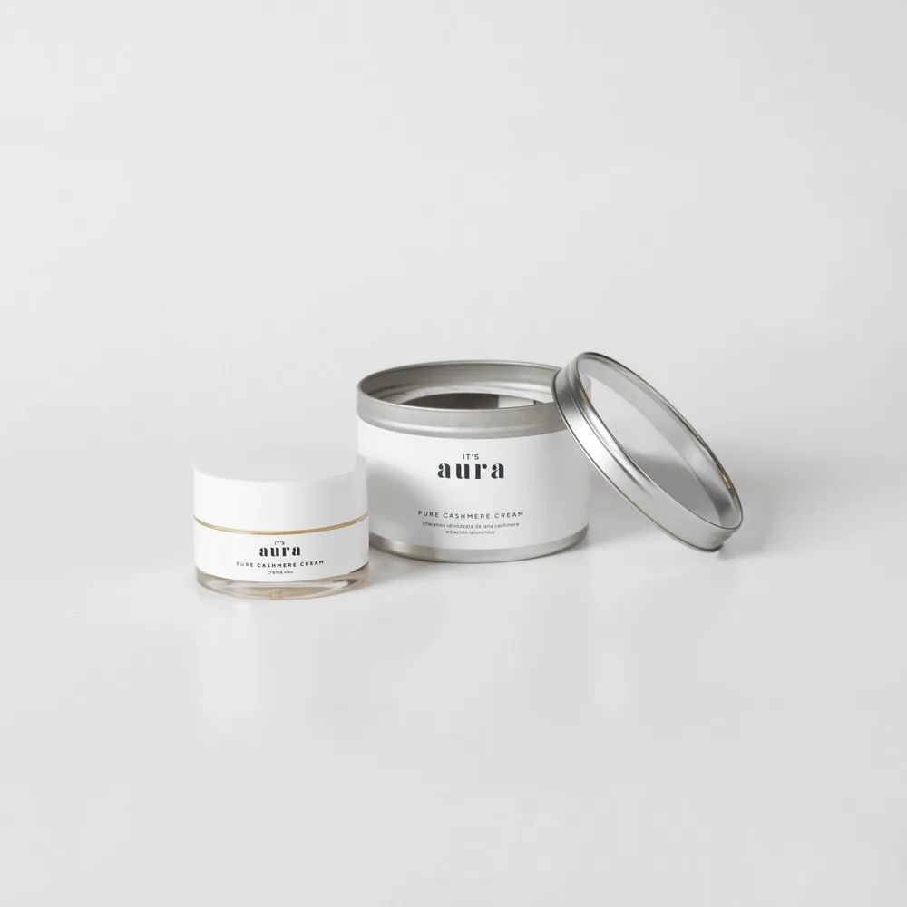 Made in Italy AntiAge Face Cream, 50ml with Hyaluronic Acid, Argan & Jojoba Oils, Goji & Rosa Canina, Organic & Vegan
