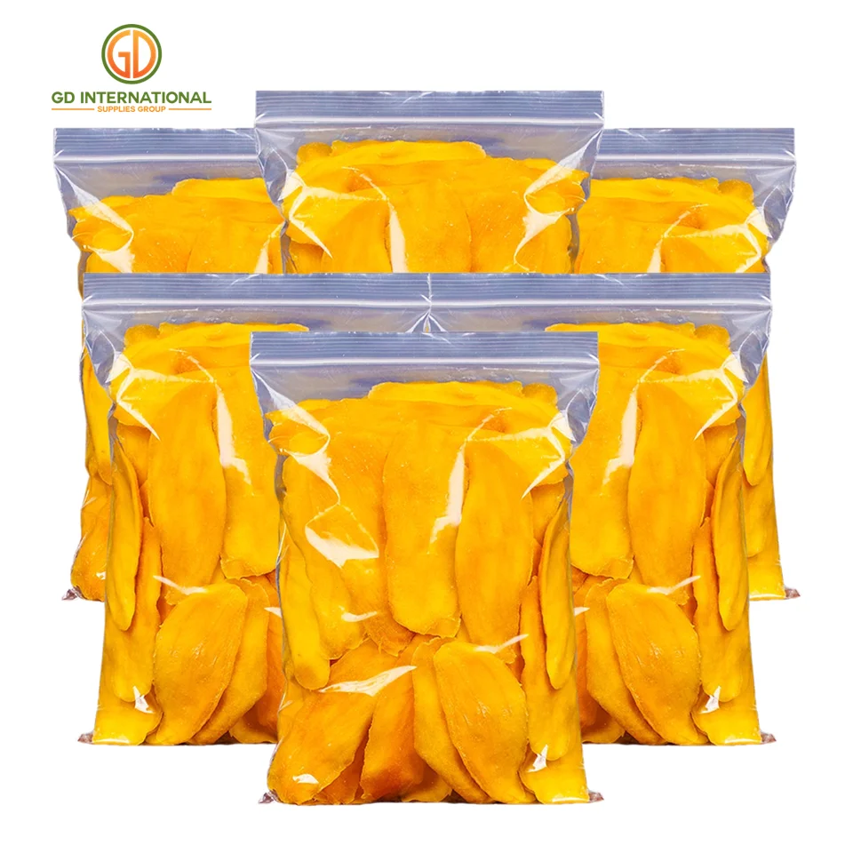 Fruit Products from Thailand Factories Dehydrated Mango Fruit Sweet Delicious Sugar Free OEM Private Label