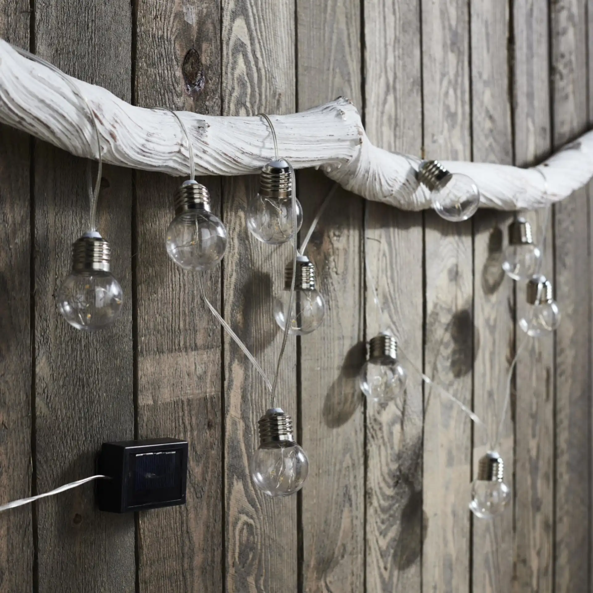 Solar Powered Ball LED lights Outdoor waterproof decorative bulb party lights Garden fairy string lamp