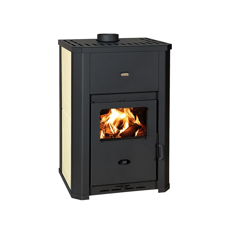 Energy Efficient 7.9 kg/h Fuel Consumption Cast Iron Steel Wood Burning Fireplace Hotel Villa Bedroom Indoor Use Best Price