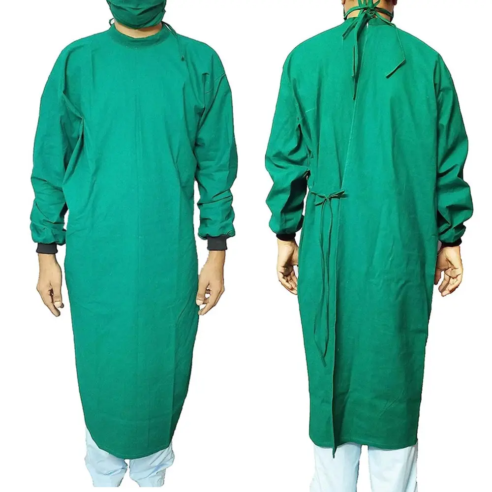 Wholesale Custom Brand Logo Men Women Surgical Gown High Quality Medical Hospital Nurse Patient Suits Uniform