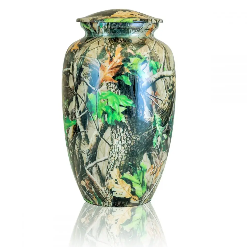 Aluminium Multicolor Onyx Look Classic Glossy Finished Cremation Funeral Urns For Human Adult and Pets Ashes Memoriable Urns