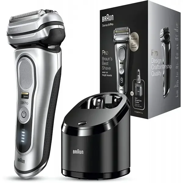 Braun Electric Razor for Men, Series 10 Pro 9465cc Wet & Dry Electric Foil Shaver