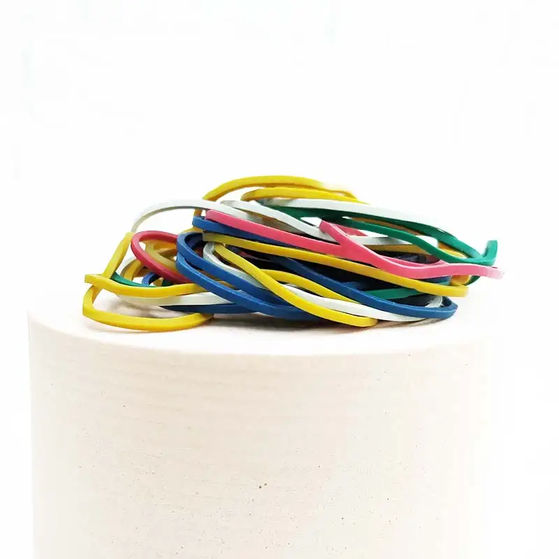 60% натуральный каучук 38 мм цветные резинки для денег для банка овощей