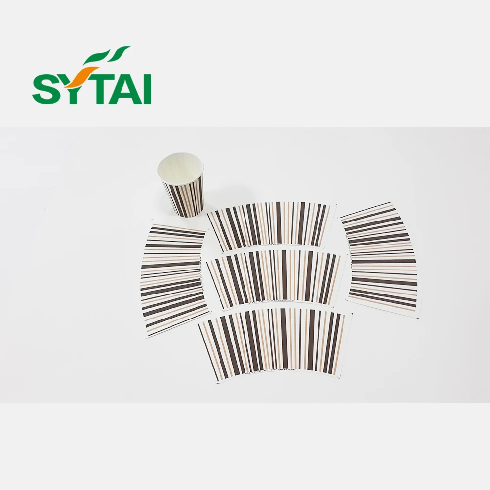 170-320gsm PE/PLA coated craft paper roll bottom paper roll for making 100% biodegradable paper cups