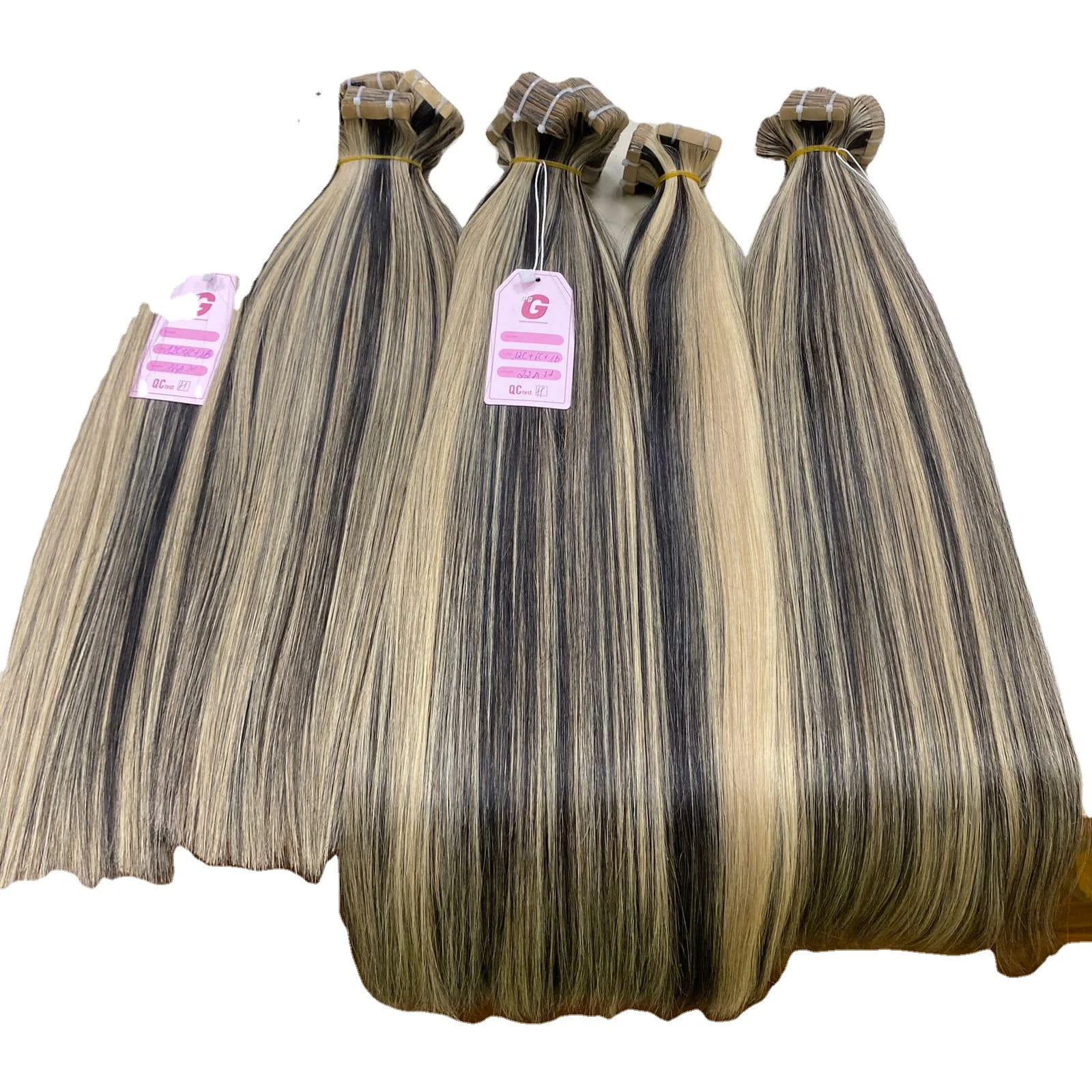 Wholesale Tape in Double Drawn  from Big-G Manufacturer Vietnamese Human hair in USA