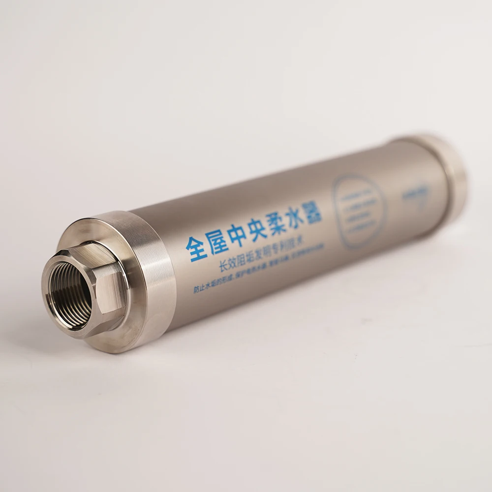 IPSE Hard water descaler water softener inline pipe installation