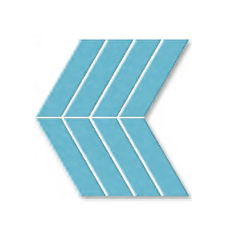 New Stock Fishbone White Parallelogram Glazed Porcelain Herringbone Wall Decorationtiles Kitchen Backsplash Bathroom Mosaic Tile