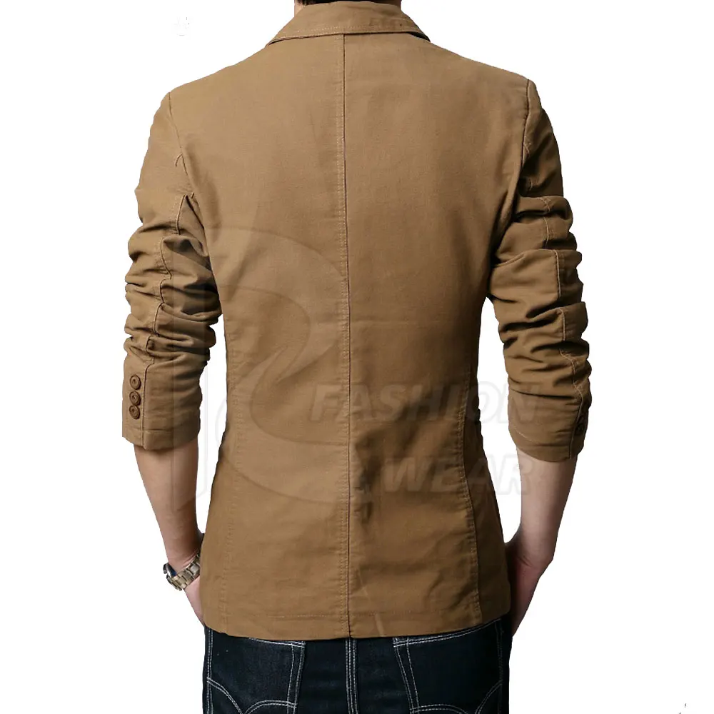 High Quality Men Slim Fit Office Blazer Suit Fashion Men Custom Design Blazers