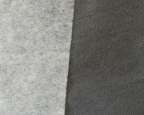 New premium quality OEM 28G Recycled 100%polyester nonwoven fusing interlining PA Micro double dot