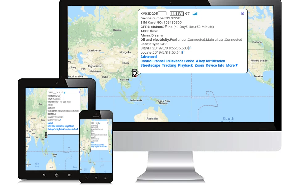 car anti theft device Real-Time Location Tracking Device for truck tracker fleet car tracking device