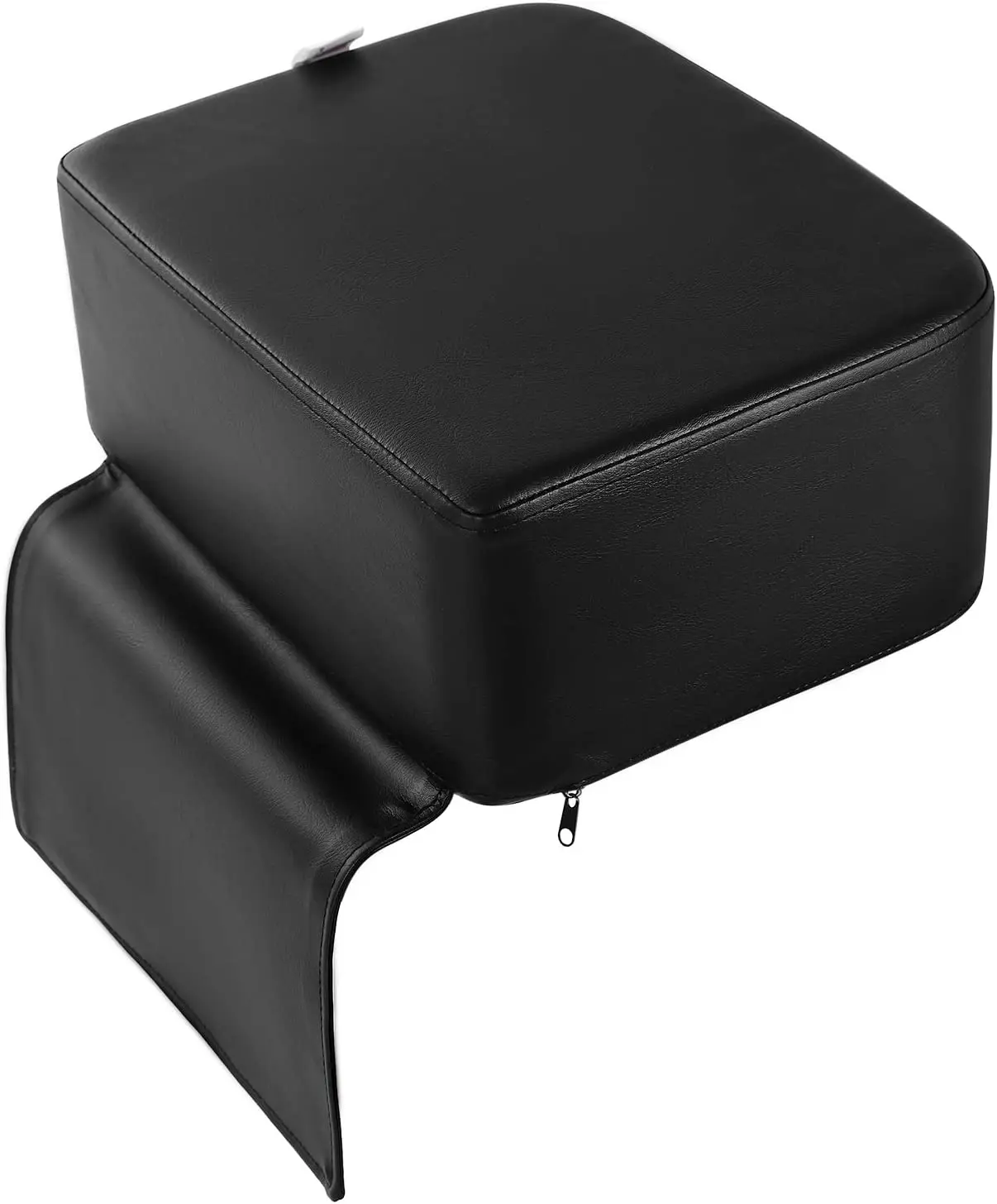 Black Leather Barber Beauty Salon Spa Massage Equipment Child Stools Booster Seat Cushion, High Chairs For Kids