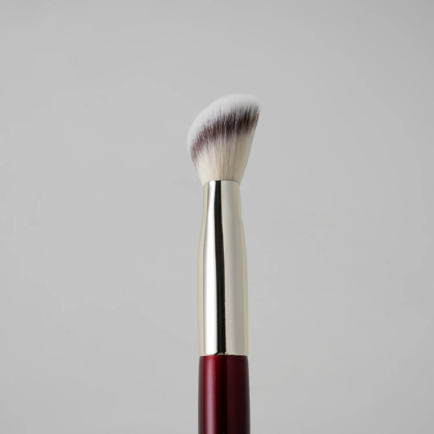 Wholesale High Quality Luxurious Red Wood Hand Simple Foundation Concealer Oblique Single Makeup Brush