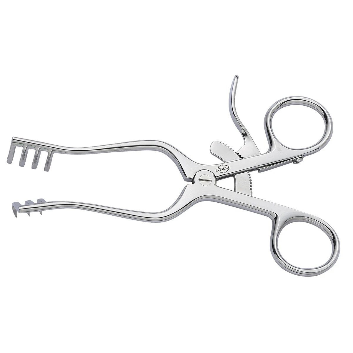 Weitlaner Retractor, Self-Retaining Retractor Blunt Prongs 3x4  Surgical Veterinary Stainless Steel Instruments