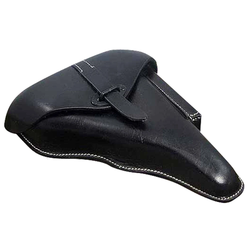 Premium Quality Customized Brown and Black Leather Holster Pouch Belt and Uniform compatible-Personal officer Equipment