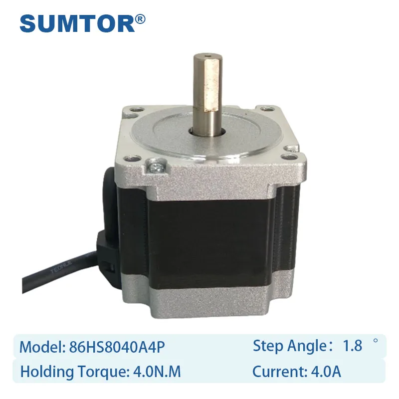 SUMTOR Cheap Nema 34 Hybrid Stepper Motor 4.0A Two Phase Nema 34 Stepper Motor