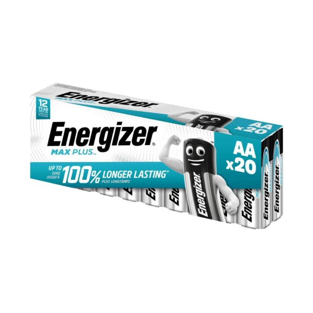 Аккумулятор Energizer Max Plus Mignon AA (20 шт.)