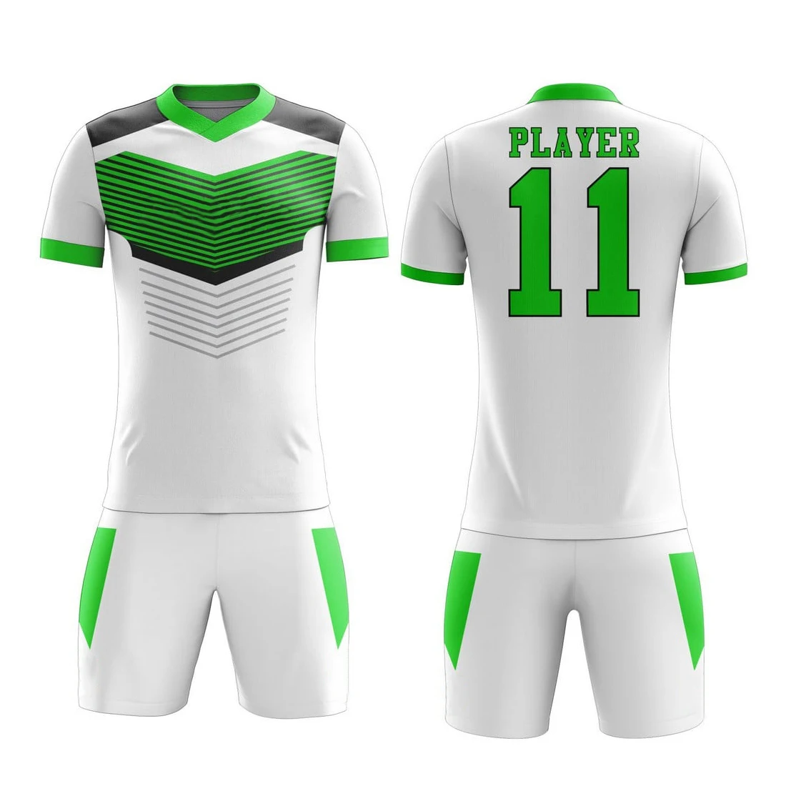 Comfortable And Breathable With Made In Pakistan Soccer Uniform Made Quality Soccer Uniform