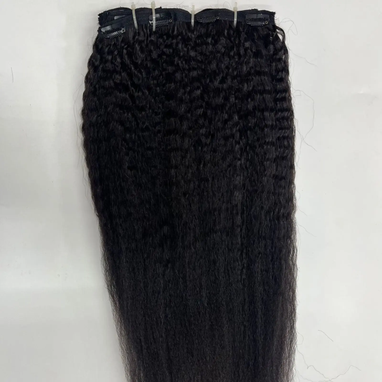 Relax yaki straight- kinky hair beautiful hair extension Raw Vietnamese human hair - wig making - frontal wig.
