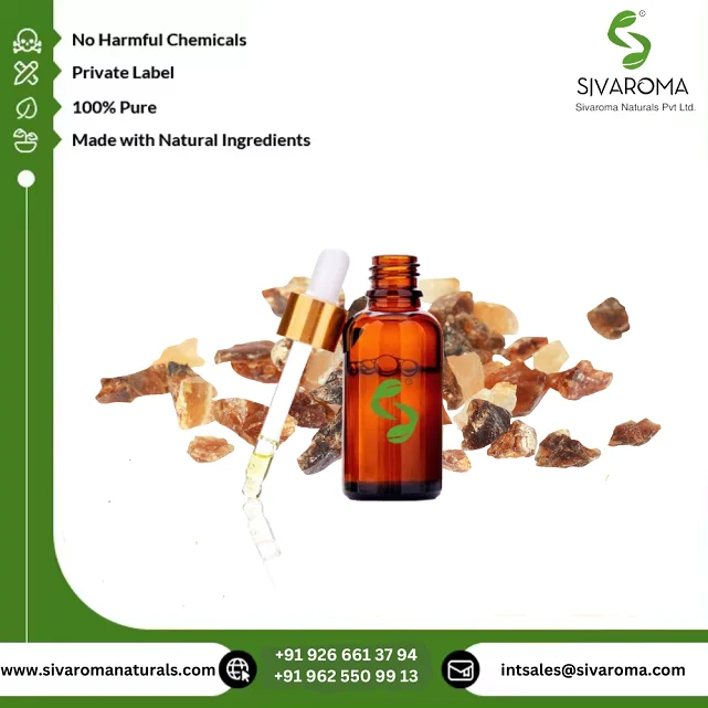 Global Supplier of 100% Natural GMP Certified Pure Frankincense Essential Oil Direct Supply to Bulk Buyers Worldwide