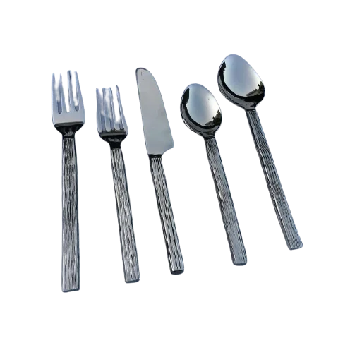 Buy Luxury Style Flatware Stainless Steel Cuticle Set (Dinner Spoon Dinner Fork & Dinner Knife ) Nile Design Set