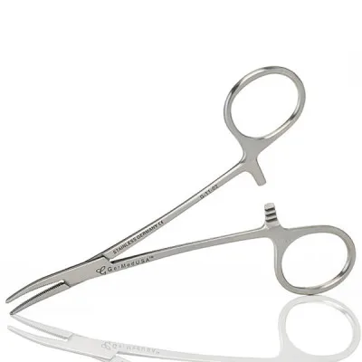 Высококачественное медицинское оборудование из нержавеющей стали, хирургический helstad, щипцы для гемостата комаров str/cvd, гемостат 5 дюймов 12,5 см